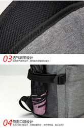 Waterproof Bag Backpack with USB Port for 16 Inch Laptop Unisex - Walmel