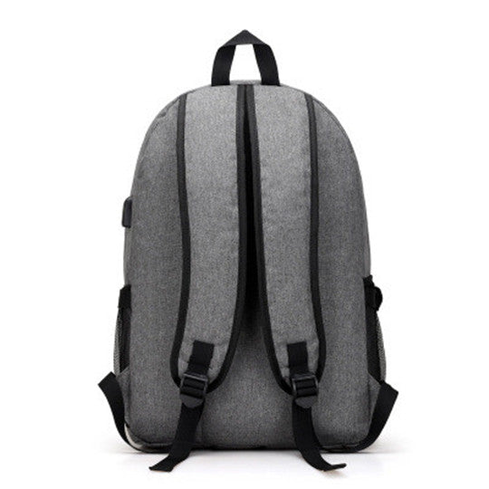 Waterproof Bag Backpack with USB Port for 16 Inch Laptop Unisex - Walmel