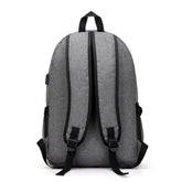 Waterproof Bag Backpack with USB Port for 16 Inch Laptop Unisex - Walmel