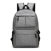 Waterproof Bag Backpack with USB Port for 16 Inch Laptop Unisex - Walmel