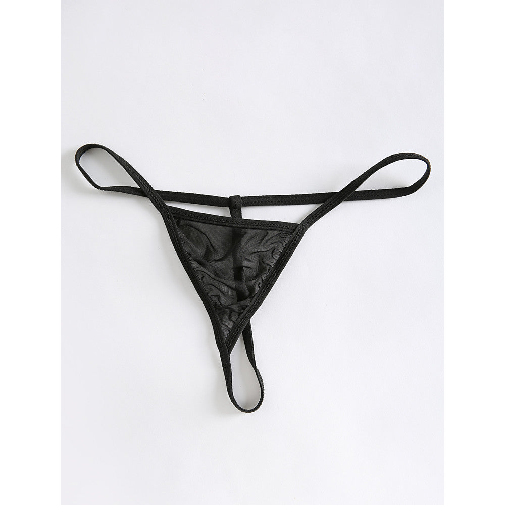 Women's Lace Padless 3/4 Cup Bras & Panties Sets Solid Colored Lace-Walmel