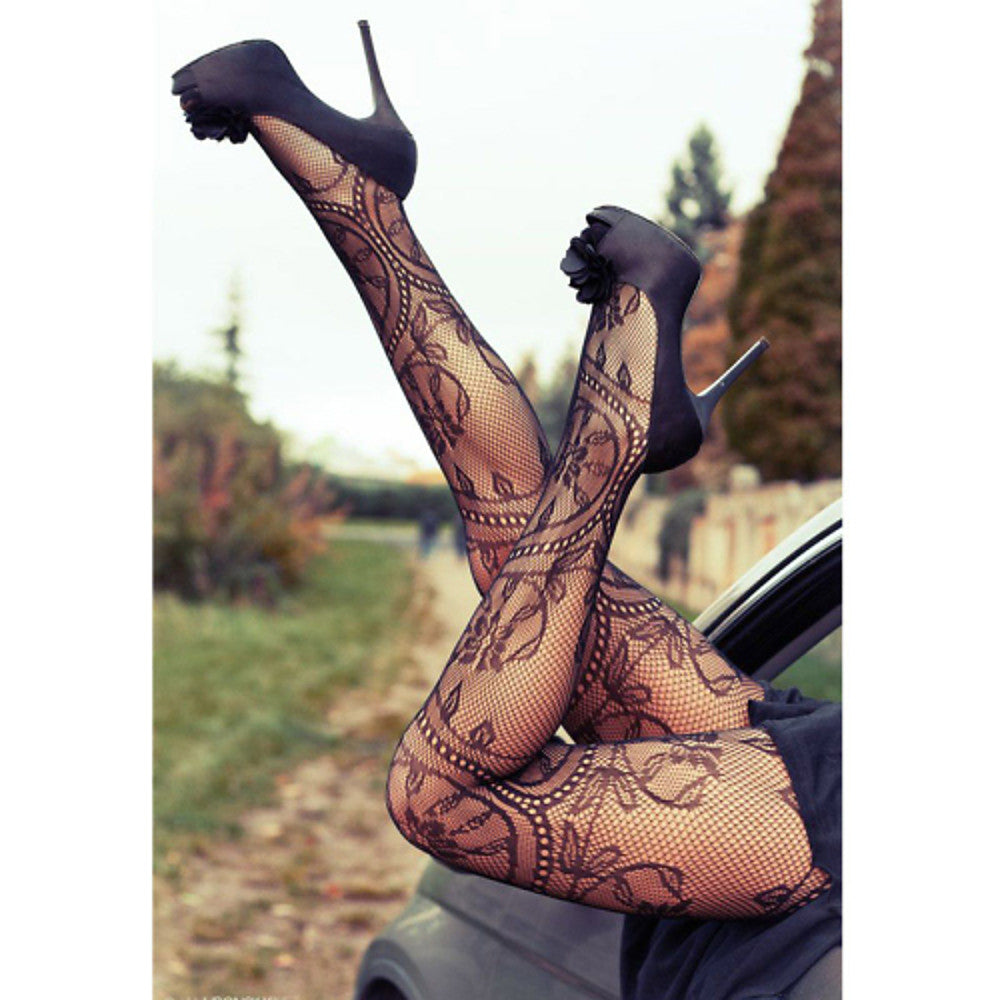 Women's Thin Sexy Pantyhose - Jacquard-Walmel
