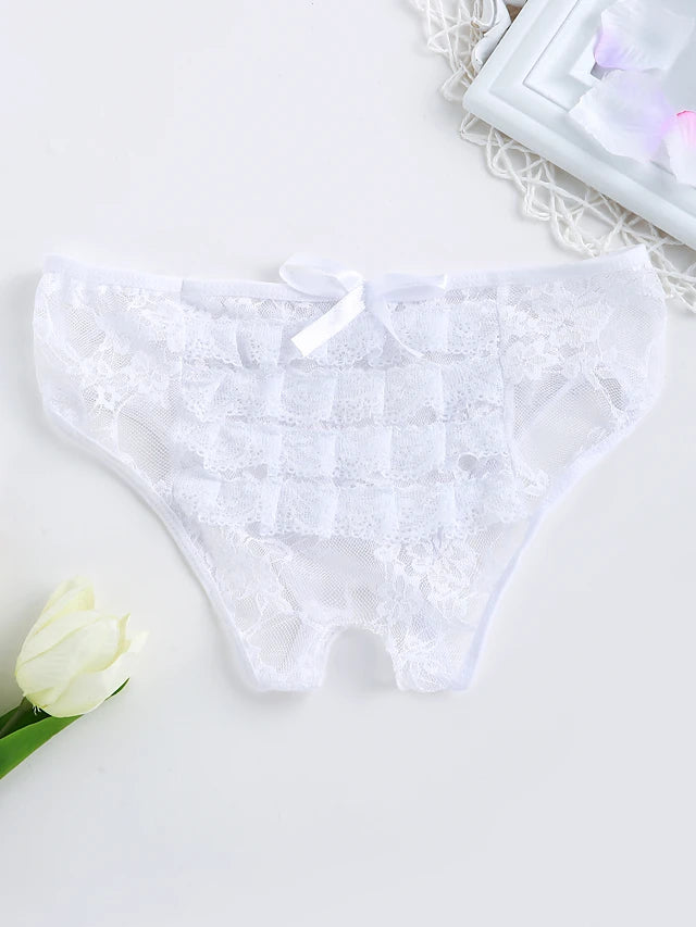 Women's Plus Size Lace Ultra Sexy Panties-Walmel