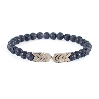 Unisex Volcanic Lava Stone Essential Bracelets For Men and Women-Walmel
