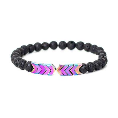 Unisex Volcanic Lava Stone Essential Bracelets For Men and Women-Walmel
