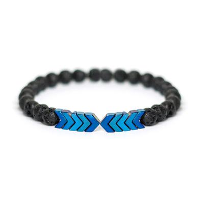 Unisex Volcanic Lava Stone Essential Bracelets For Men and Women-Walmel