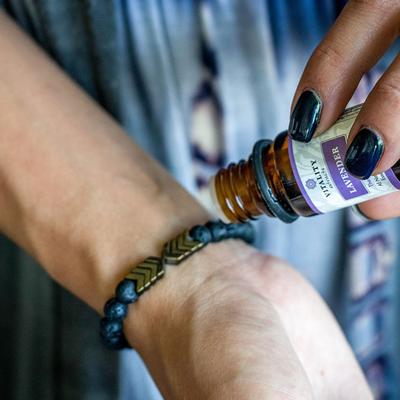 Unisex Volcanic Lava Stone Essential Bracelets For Men and Women-Walmel