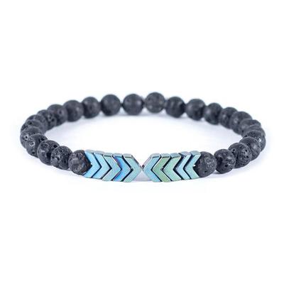 Unisex Volcanic Lava Stone Essential Bracelets For Men and Women-Walmel