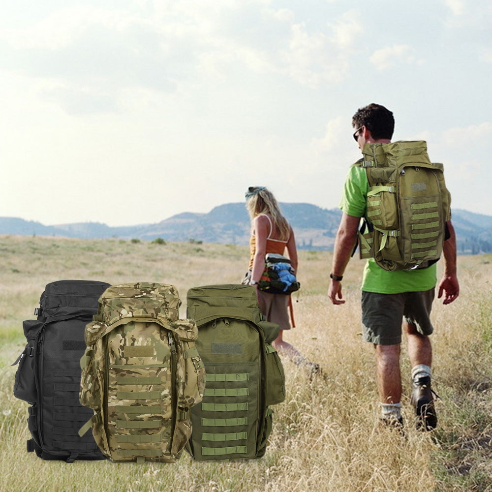 Outlife 60L Outdoor Military Pack Backpack - Walmel