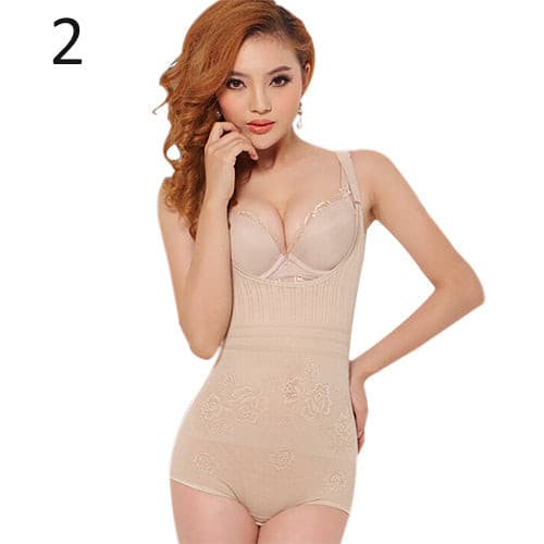 Women Full Body Slimming Seamless Tummy Waist Bodyshaper - Walmel