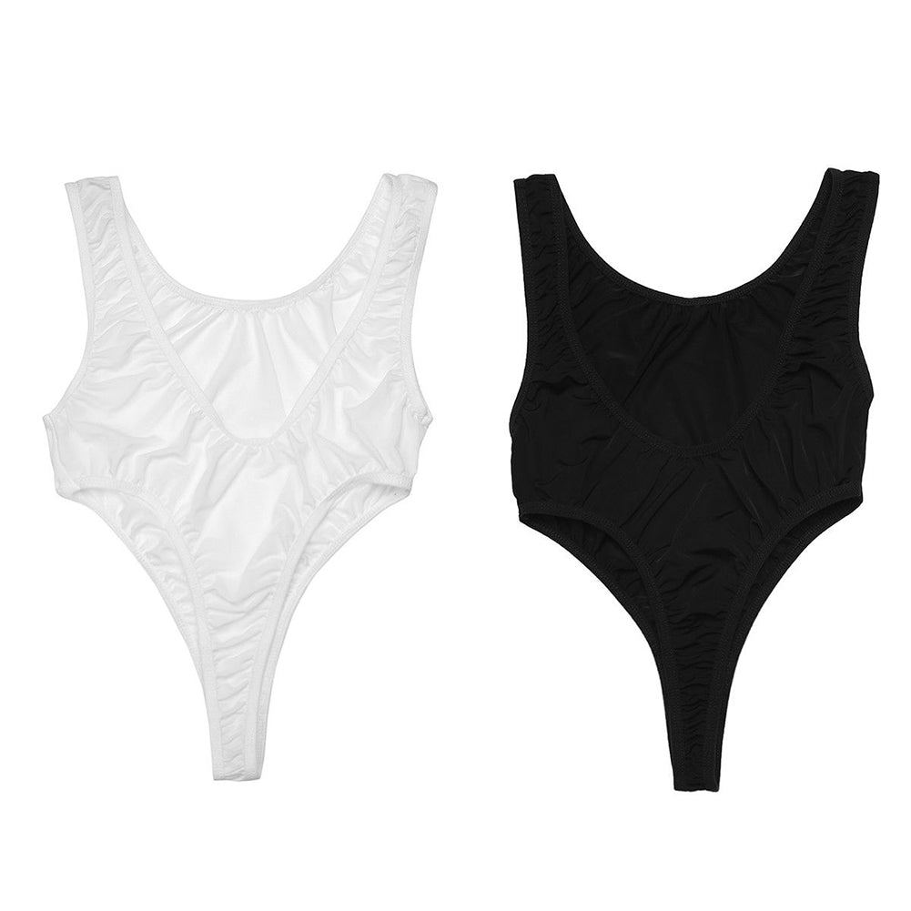 Sexy Women One-piece Bikini See-through Underwear - Walmel