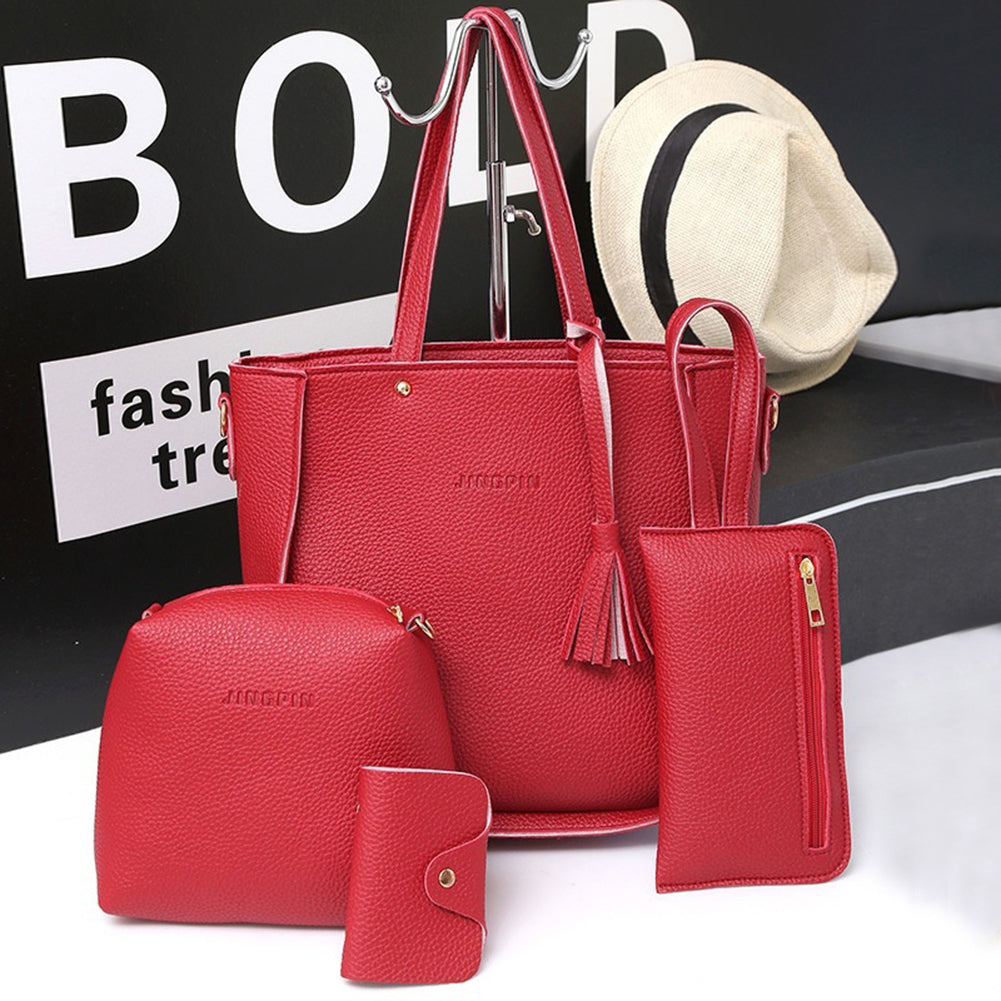 Luxury Fashion Women Tassels Wallet Handbag - Walmel