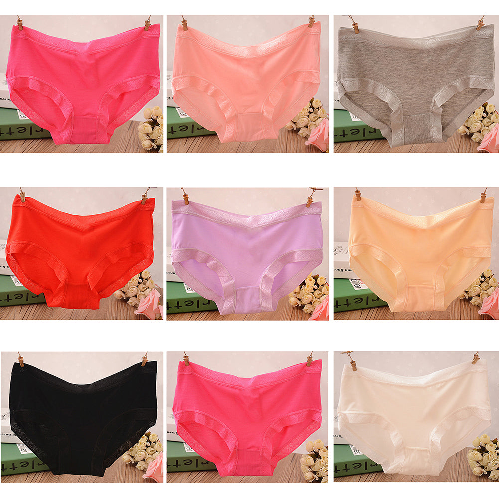 Women's Honeymoon Soft Cotton Boxer Briefs Underwear - Walmel