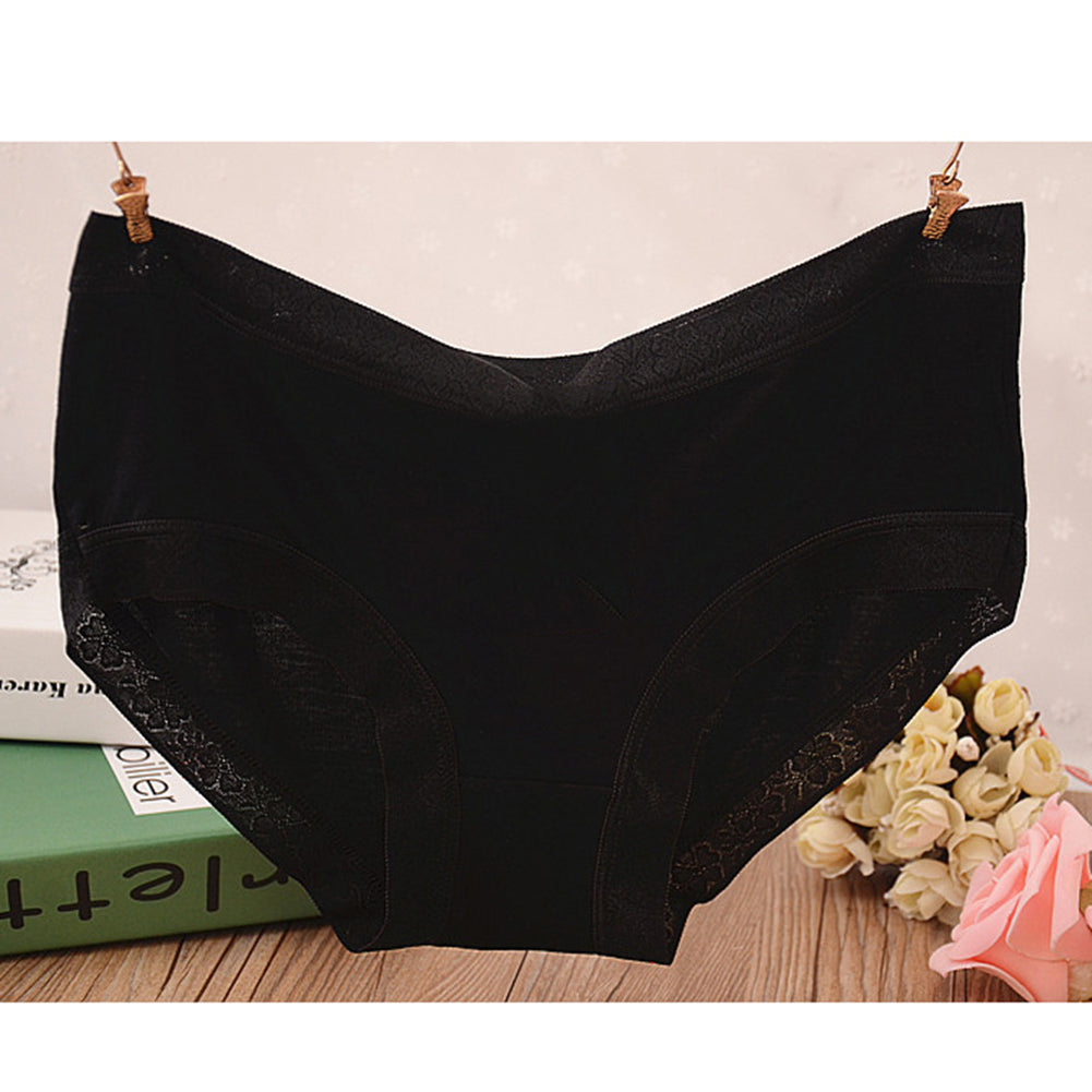 Women's Honeymoon Soft Cotton Boxer Briefs Underwear - Walmel