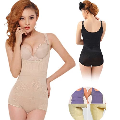 Women Full Body Slimming Seamless Tummy Waist Bodyshaper - Walmel