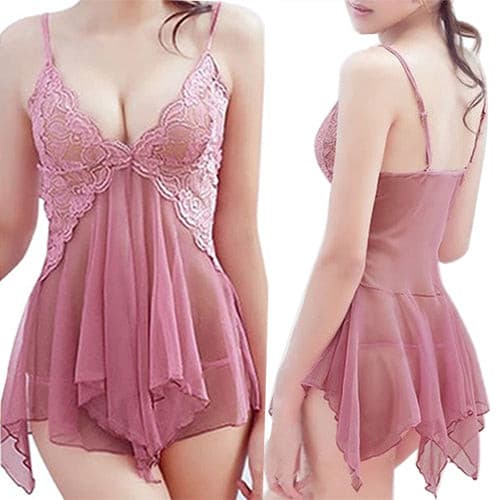 Women's Sexy Lingerie Thong Lace Underwear - Walmel