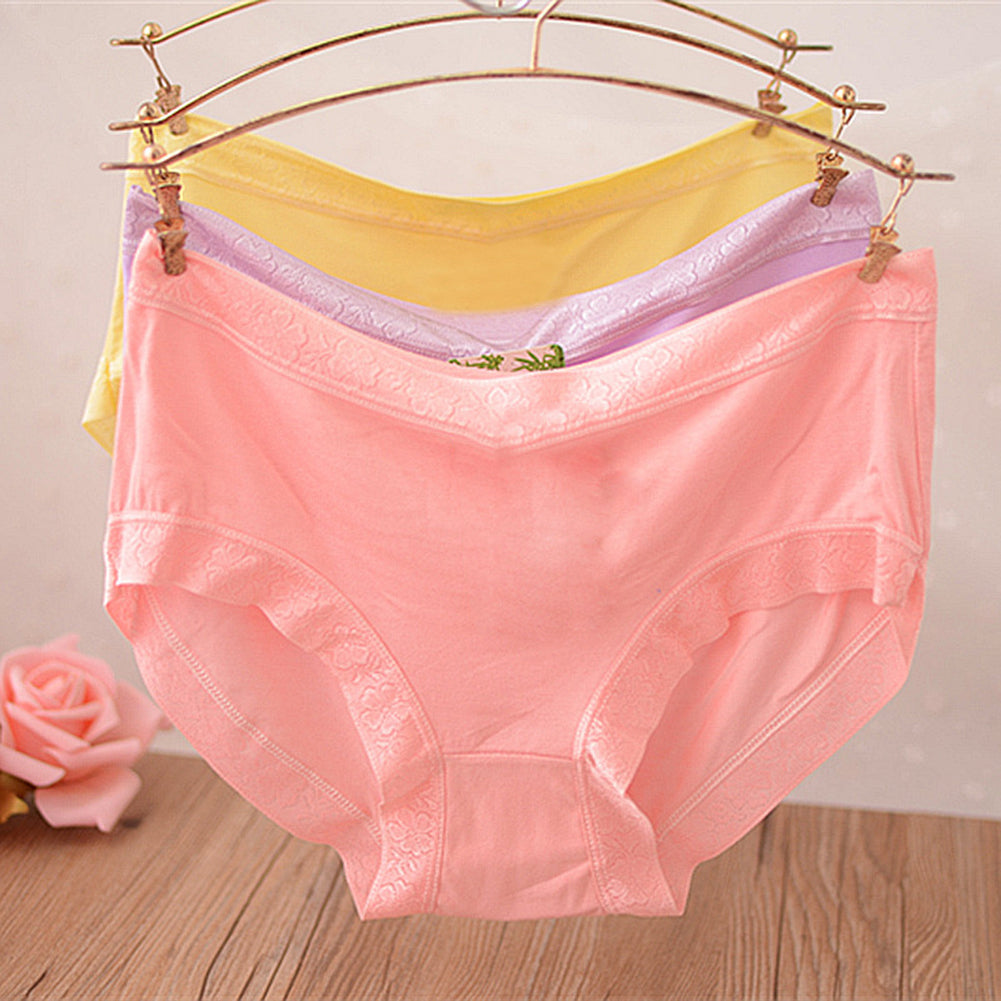 Women's Honeymoon Soft Cotton Boxer Briefs Underwear - Walmel