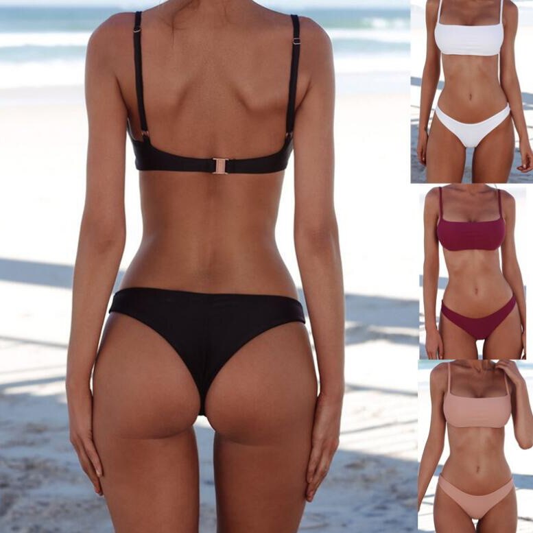 Two-Piece Swimwear Biquini Plus Size - Walmel