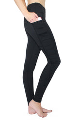 Black Ruffle - Pocket Pant-Activewear-Walmel
