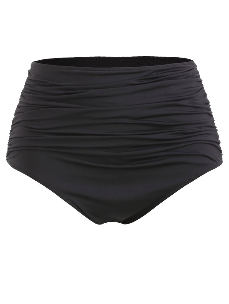 Dinosaur Print Ruffled Plus Size Women Set-Women&