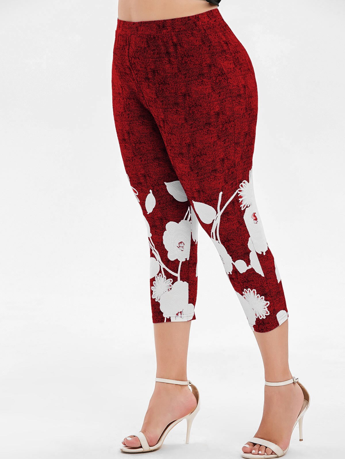 Plus Size Women Leggings Sexy High Waist-Women's Clothing-Walmel