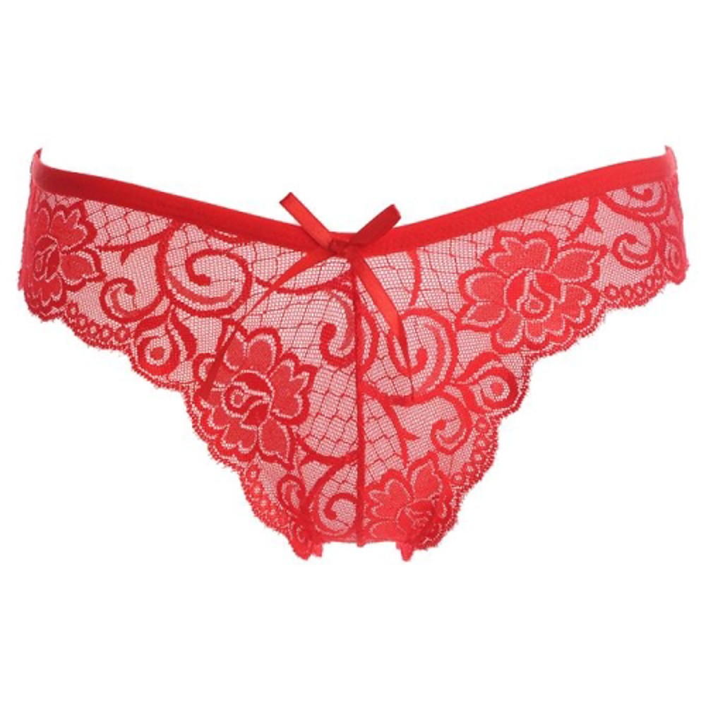 Women's Mesh, Jacquard Mid Waist Fuchsia Red Blue-Walmel