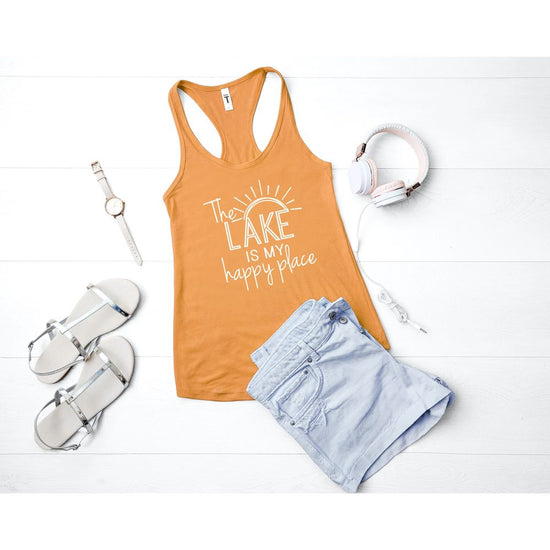 Der See ist mein Happy Place Tank