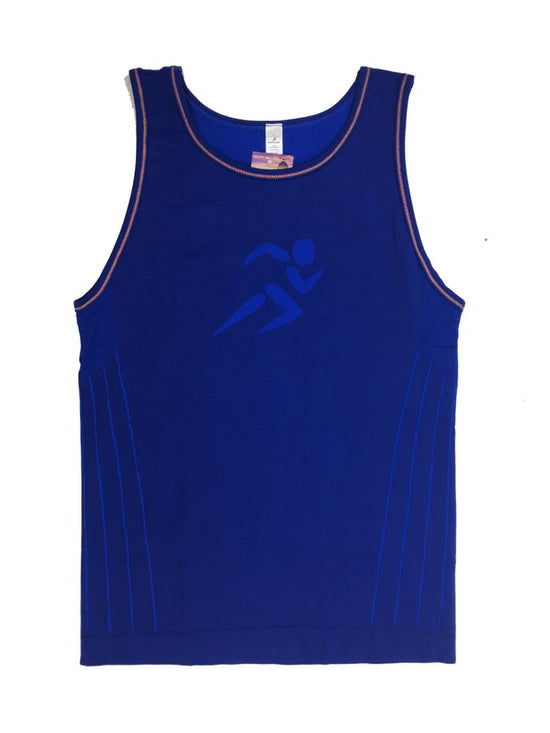Padua Tank Top - Blue [MADE IN ITALY]