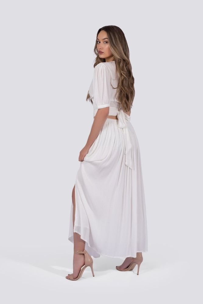 Giselle Skirt | Cream - Walmel