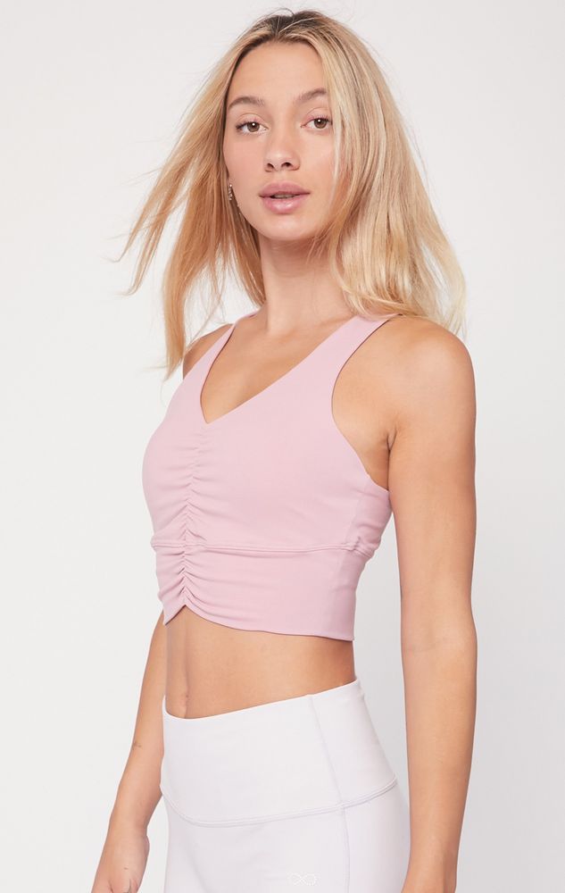 Irene Shirring Cloudlux Crop Bra - Walmel