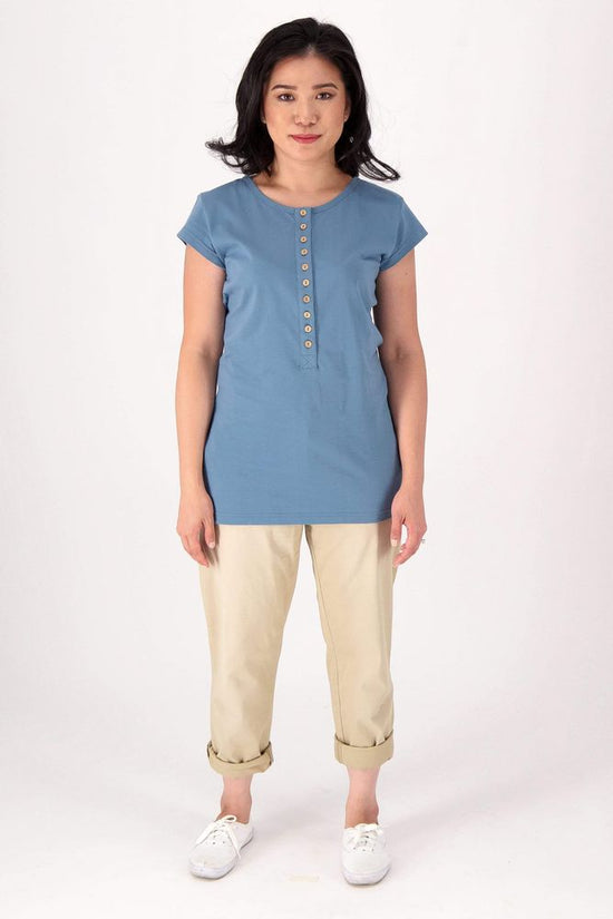 Das nachhaltige Coconut Button Henley