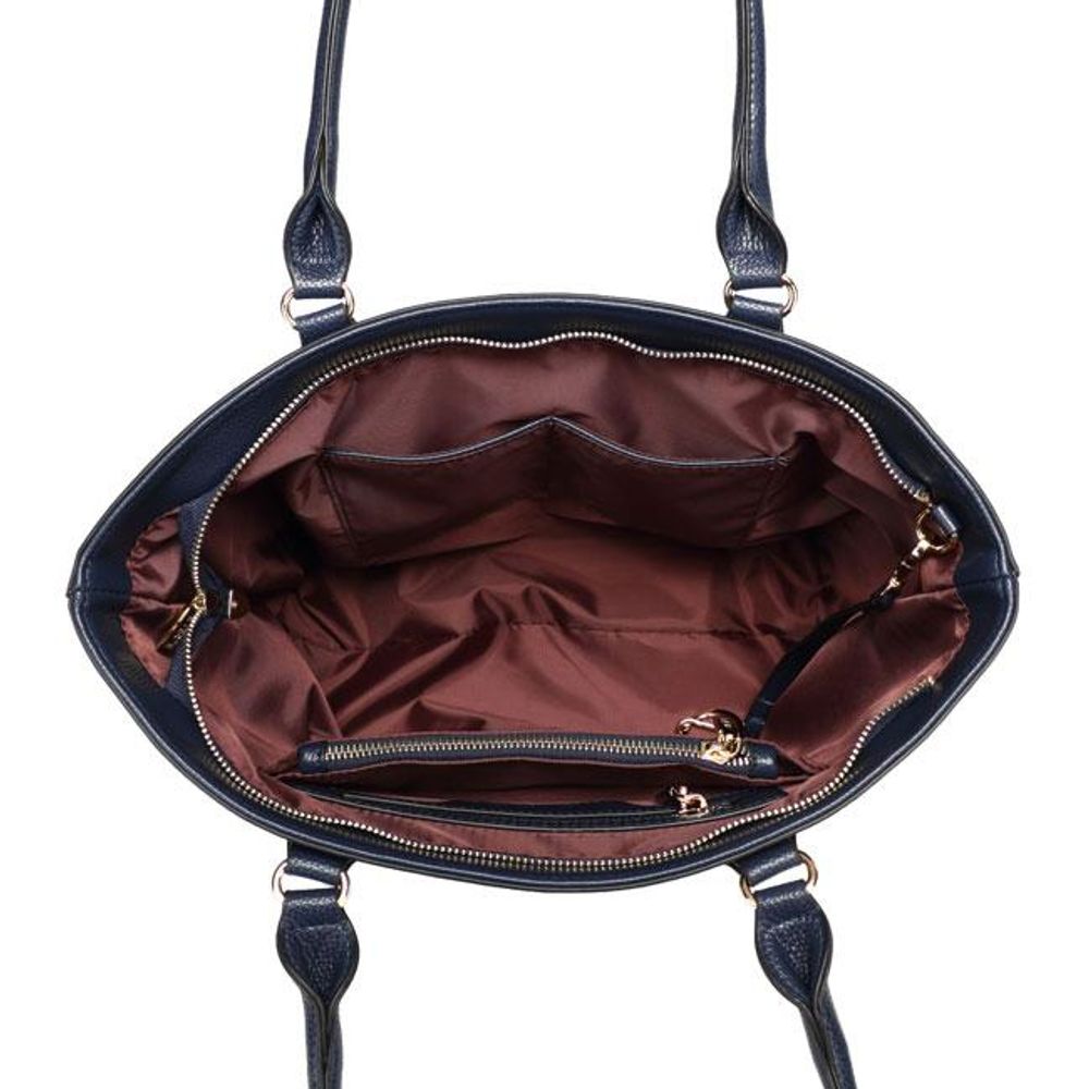 The Classic Tote - Navy Blue - Walmel