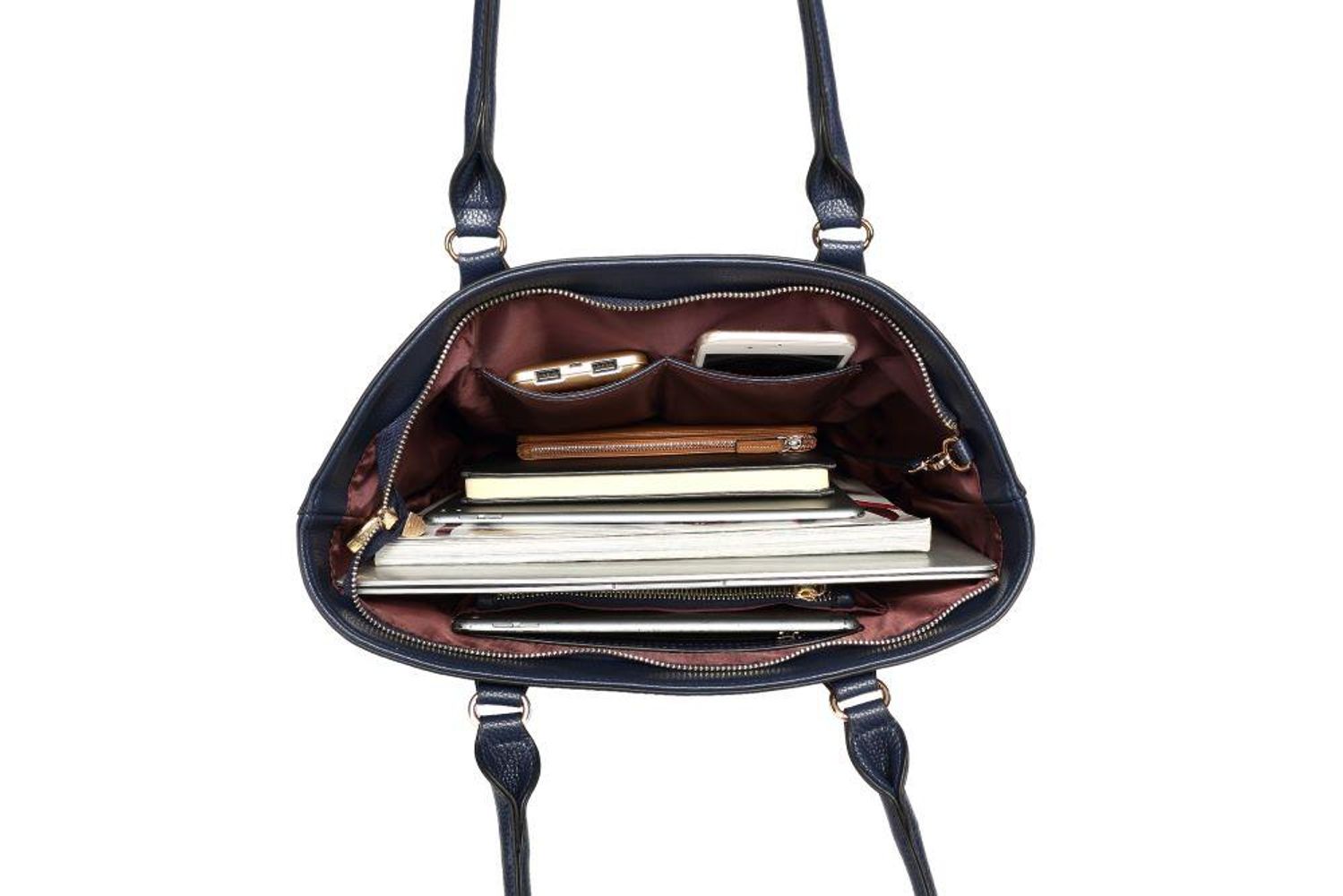 The Classic Tote - Navy Blue - Walmel