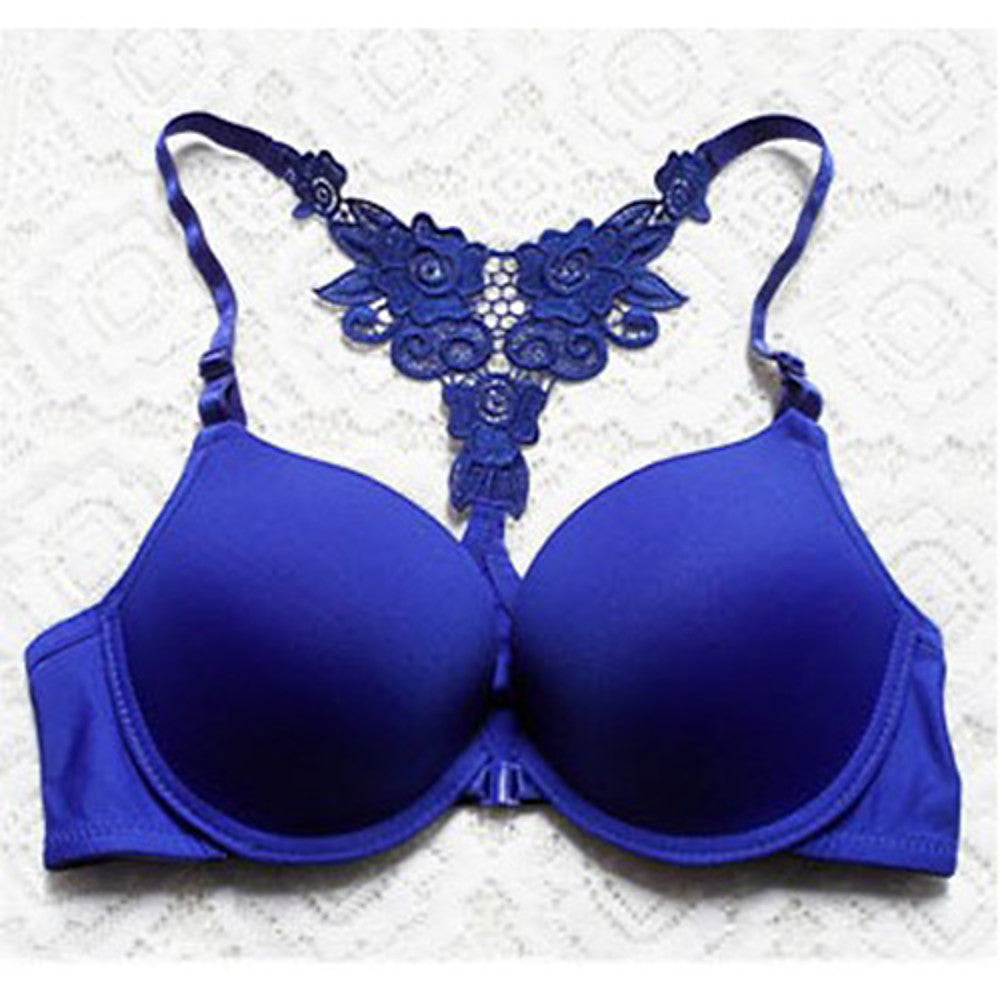 Women's Push-up 5/8 cup Bras Solid Colored-Underwear-Walmel