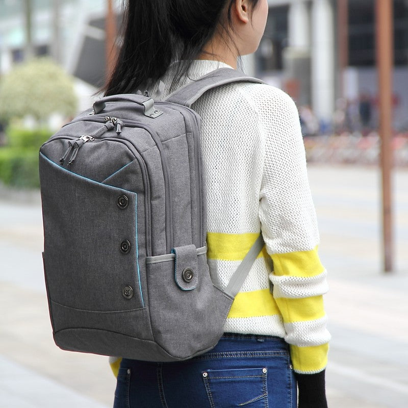 Women's Waterproof Business Stylish Backpack Red - Walmel