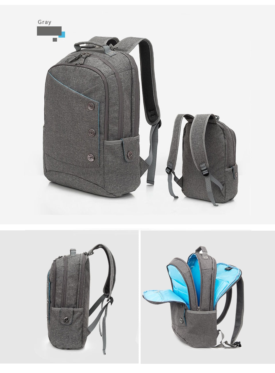 Women's Waterproof Business Stylish Backpack Red - Walmel