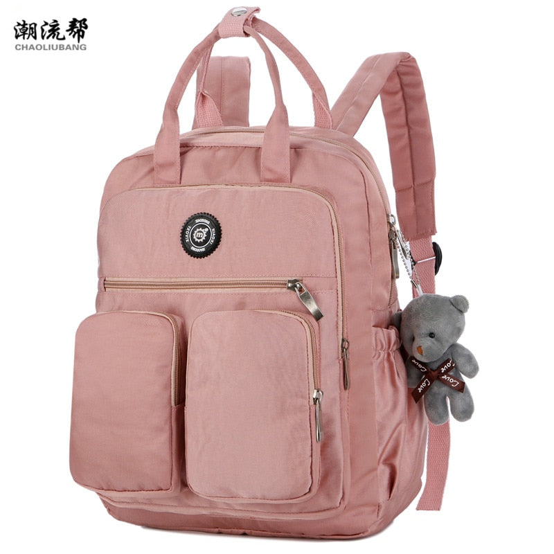 Fashion Woman Backpack Waterproof - Walmel