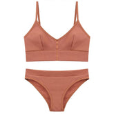 Fashion Cotton Lingerie Wireless Bras - Walmel