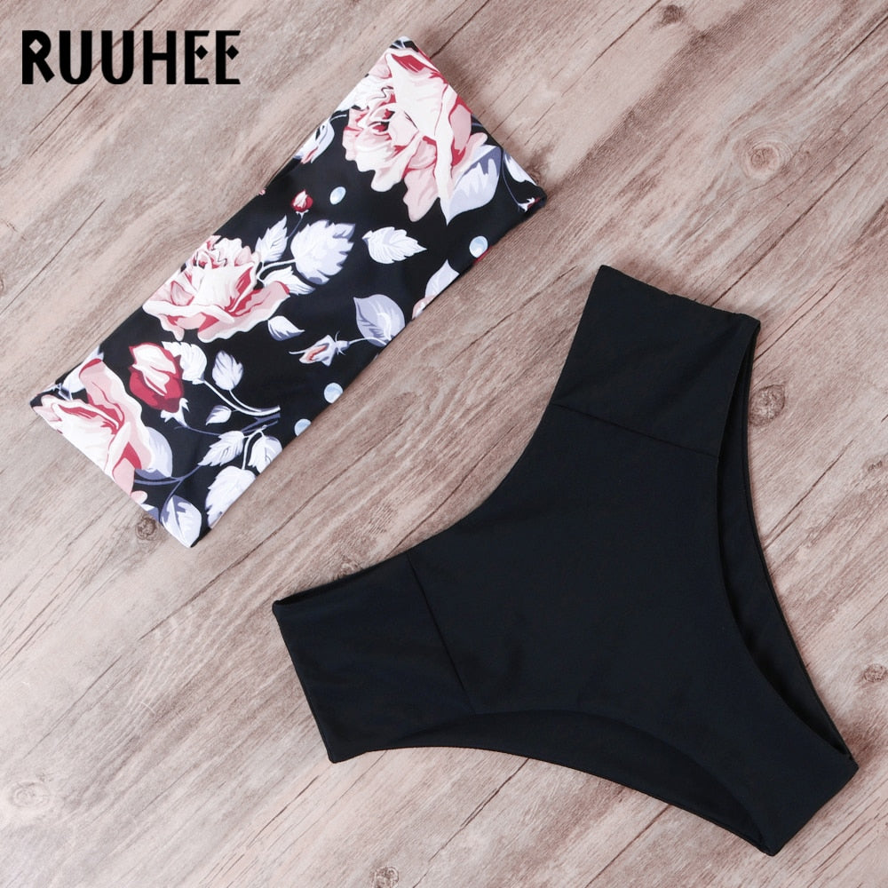High Waist Bikini Set - Walmel