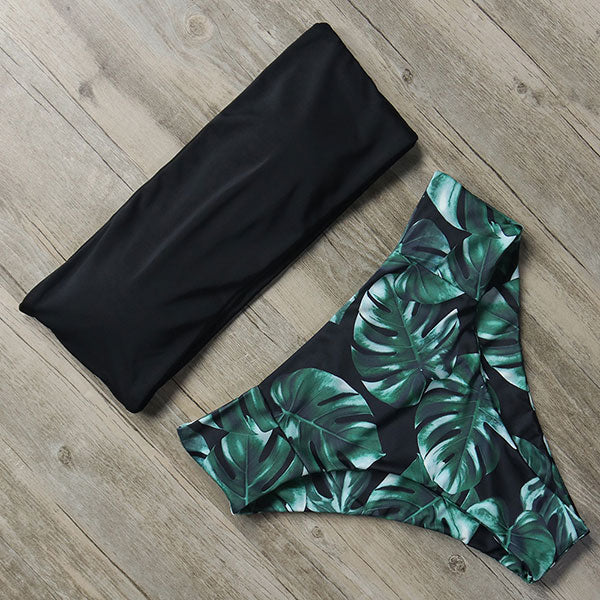 High Waist Bikini Set - Walmel