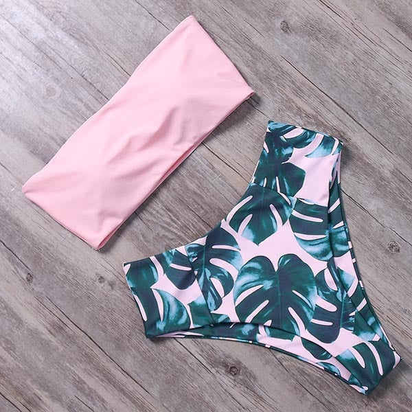 High Waist Bikini Set - Walmel
