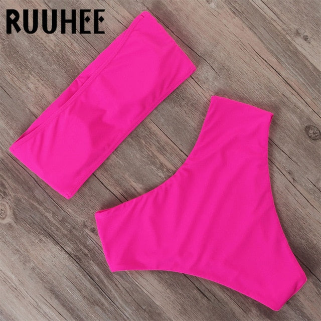 High Waist Bikini Set - Walmel