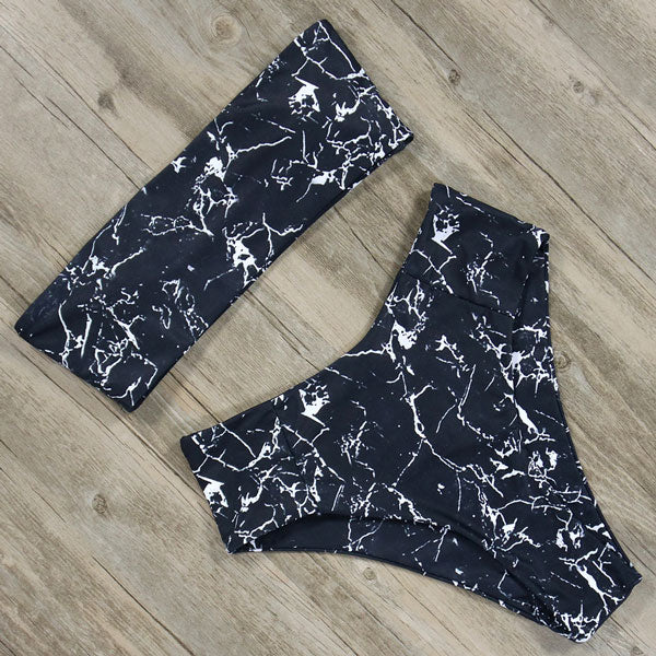 High Waist Bikini Set - Walmel