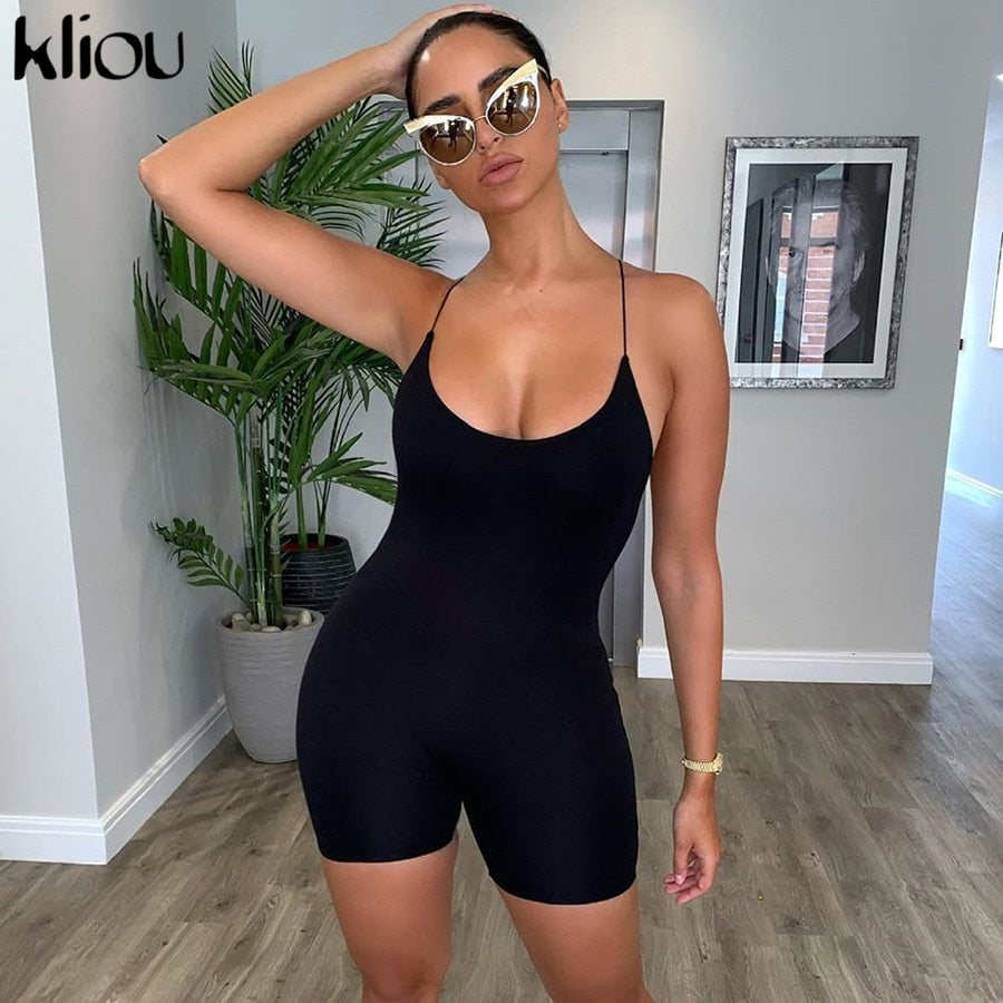 Sleeveless Street Rompers - Walmel