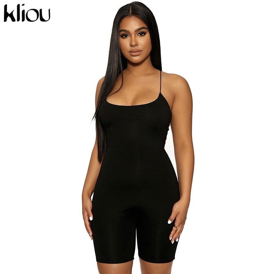 Sleeveless Street Rompers - Walmel