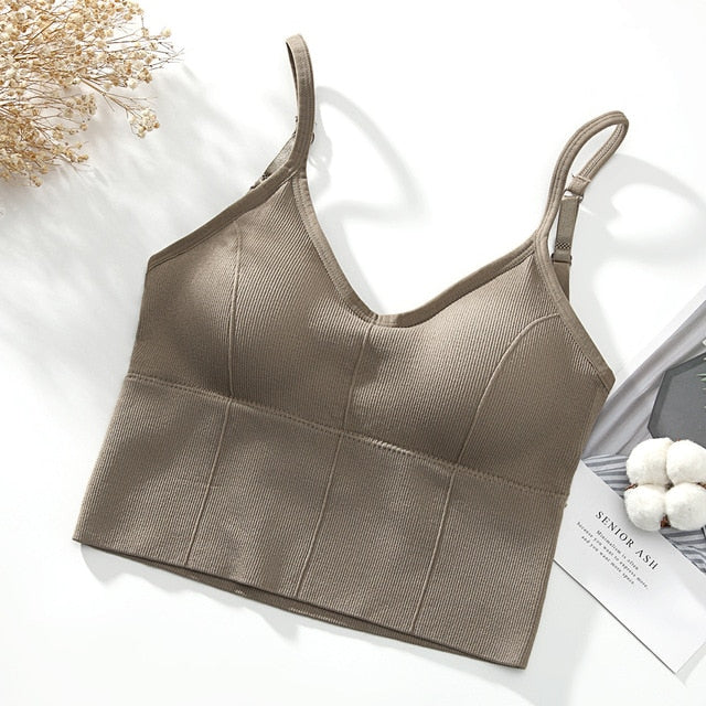 U-shaped Back Bra Lingerie Sports Top - Walmel