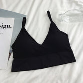 Female Streetwear Sleeveless Sports Bra - Walmel