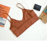 Fashion Cotton Lingerie Wireless Bras - Walmel